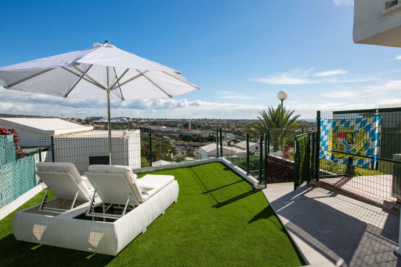 Bungalow Con Gran Terraza Con Vistas Maspalomas  Exterior foto